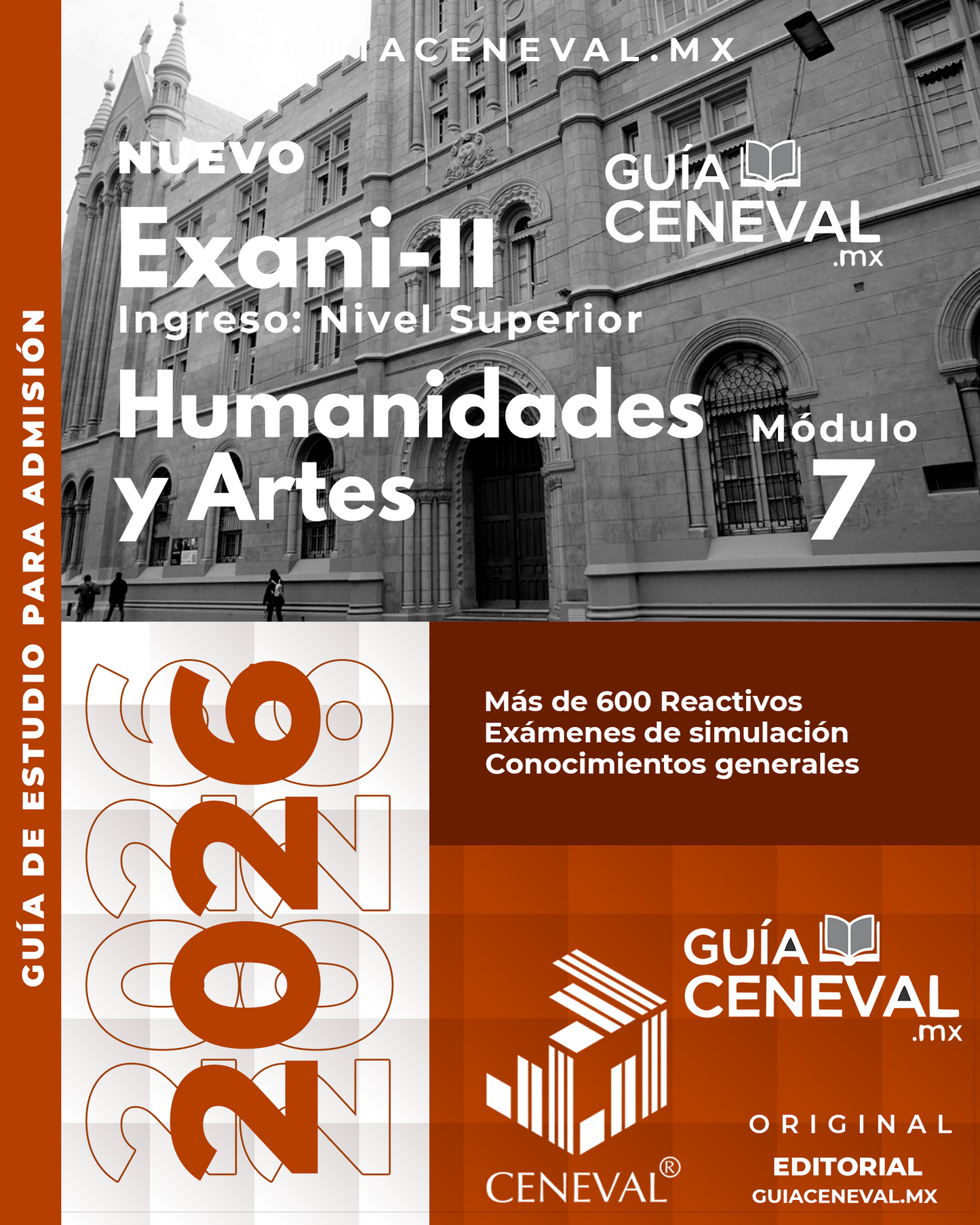 Guía EXANI-II Humanidades y Artes 2026 - Material de estudio para Filosofía y Letras
