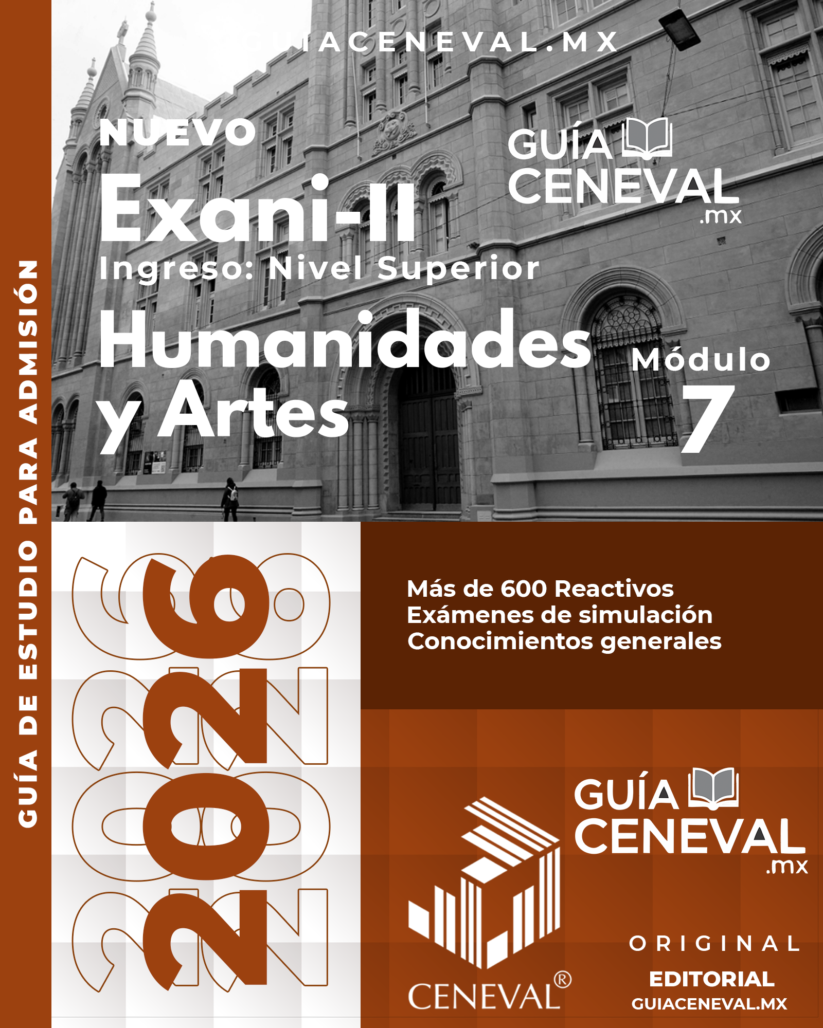 Guía EXANI-II Humanidades y Artes 2026 - Material de estudio para Filosofía y Letras