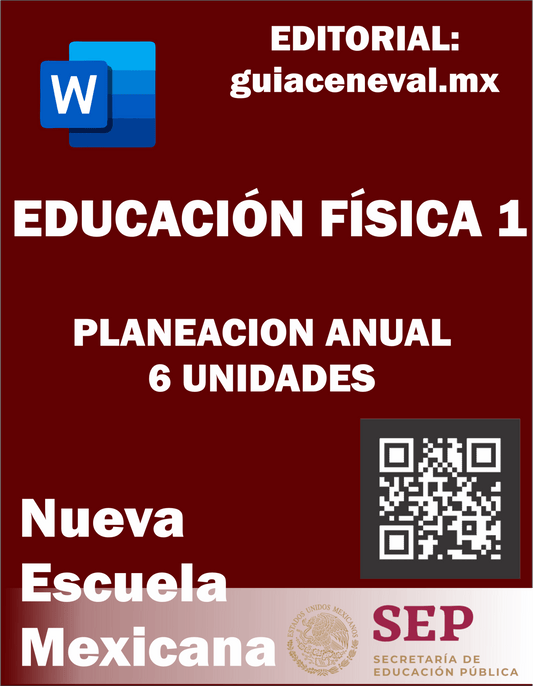 PLANEACIÓN EDUCACIÓN FÍSICA 1 - Guía Ceneval Resuelta 2021 Acredita al 100%